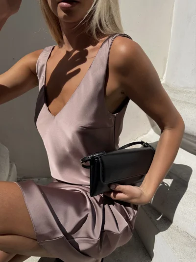 Платье Eclat из плотного сатина  — фото 2