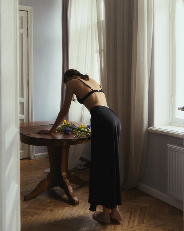 Юбка из армани-шелка — ROOMARÉ